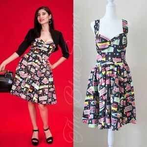NWT Pinup Couture Vera Viva Las Vegas / Casino Swing Dress M
